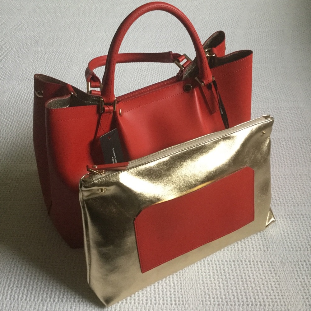 Italian Leather Handbag